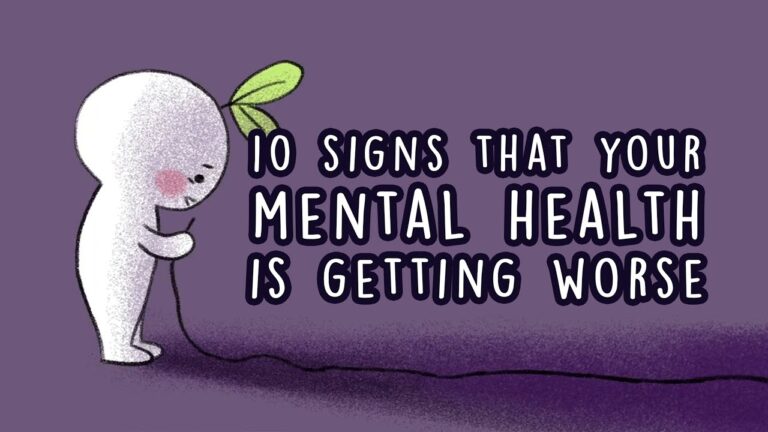 How Do You Know If Your Mental Health is Getting Worse
