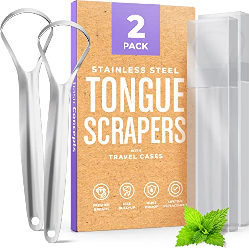 Tongue Brushes, Scrapers & Cleaners